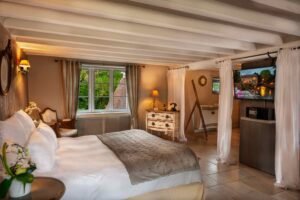Suite l'instant douceur dans un hotel romantique en Champagne