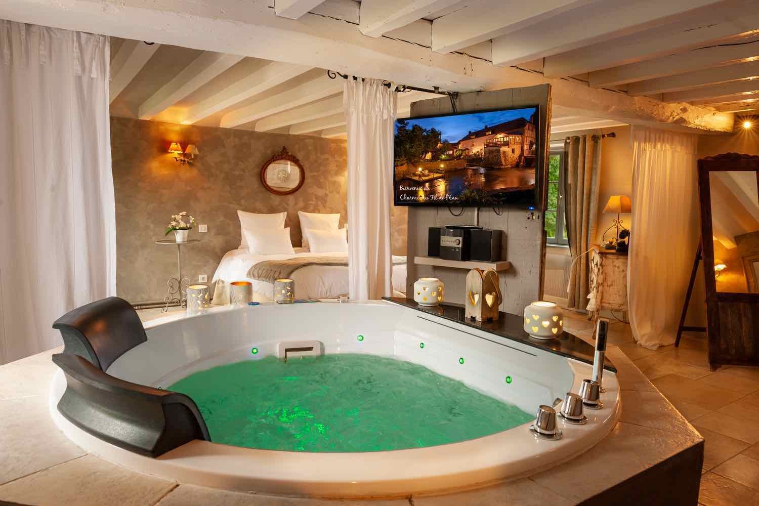 Suite l'instant douceur dans un hotel romantique en Champagne